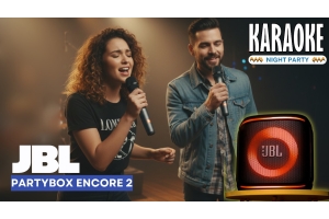 How to Host a Family Karaoke Battle Night with JBL PartyBox Encore 2 & Two Mics