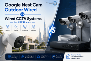 Google Nest Cam Outdoor Wired vs Wired CCTV Systems for UAE Homes