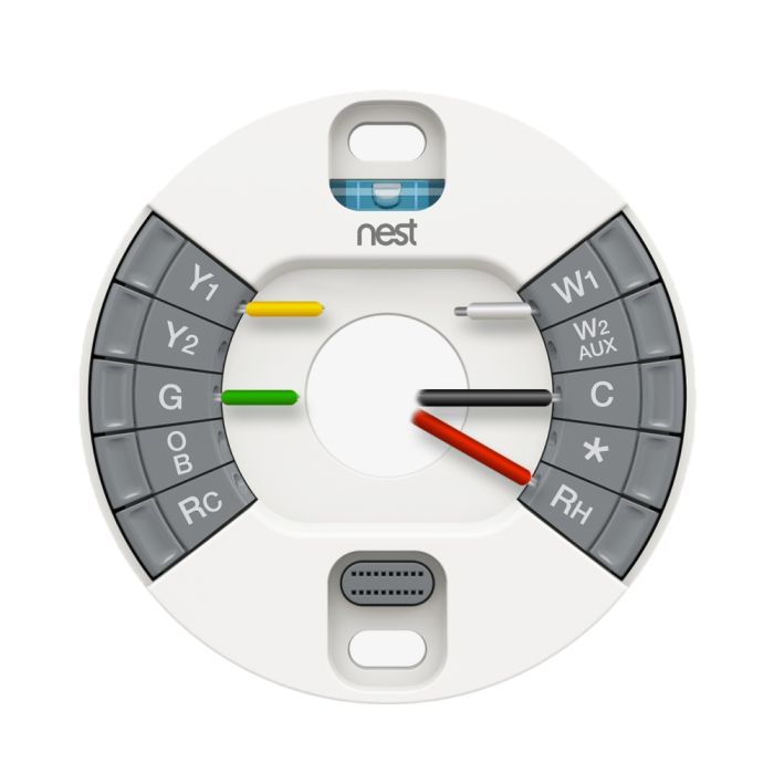 Google Nest 3rd Gen Learning Thermostat Wiring Base