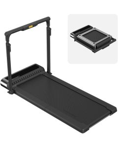 KingSmith WalkingPad R3 Hybrid Foldable Treadmill - Home Office Walking pad with 12km/h Speed, WP440P4, BLACK