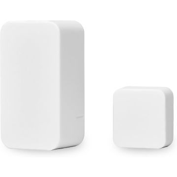 Nuki Door Sensor, Door Sensor for NUKI Smart Lock, Remote Messages (Door Open, Closed) Bluetooth, Accessories for Electronic Door Lock, NUKI Smart Home, White