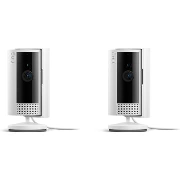 Ring Indoor Camera (2nd Gen) 2-PACK | HD Plug-In Security Camera 1080p Video, Manual Privacy Cover, Color Night Vision, Two-Way Talk, Wifi, Works with Alexa - B0BFJSSBZT