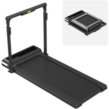 KingSmith WalkingPad R3 Hybrid Foldable Treadmill - Home Office Walking pad with 12km/h Speed, WP440P4, BLACK