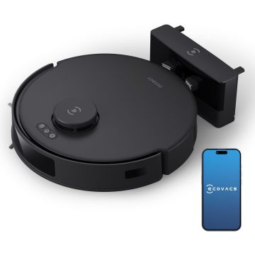 ECOVACS Deebot N20 Pro Robot Vacuum Cleaner with Mop, 8000Pa Strongest Suction Robotic Vacuum, Anti-Hair Tangle, Deep Sweeping and Mopping, 6400mAh Battery