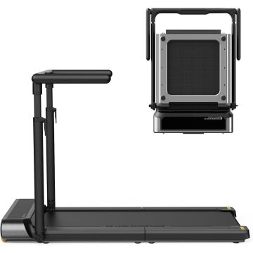 KingSmith WalkingPad R3 Hybrid+ Foldable Treadmill - Home Office Walking pad with 12km/h Speed, 120kg Max User Weight, WP440Q4, BLACK