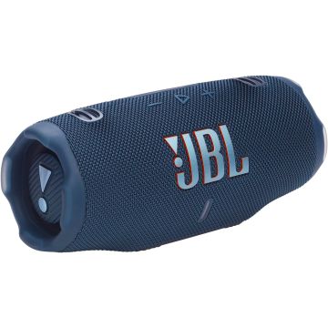 JBL Charge 6 Portable Bluetooth Speaker with Power Bank & Auracast-Blue