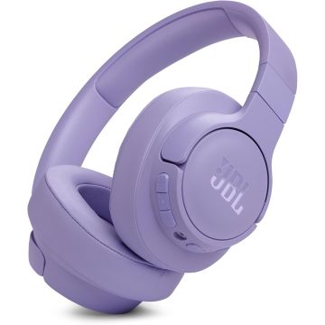 JBL Tune 770NC Adaptive Noise Cancelling Wireless Over-Ear Headphones, Pure Bass Sound - Purple