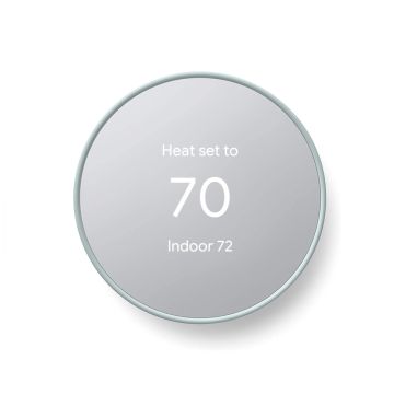 Google Nest Smart Programmable Wi-Fi Thermostat - TDRA Approved - Fog