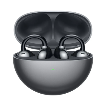 HUAWEI FreeClip, Groundbreaking Aesthetic Design, Feather-light Wearing, Open-ear Listening, AI Crystal-Clear Call, Long Battery Life, Dual-Device Connections-Black