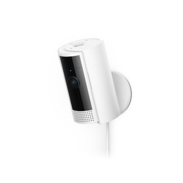 Ring Indoor Camera (2nd Gen) | HD Plug-In Security Camera 1080p Video, Manual Privacy Cover, Color Night Vision, Two-Way Talk, Wifi, Works with Alexa