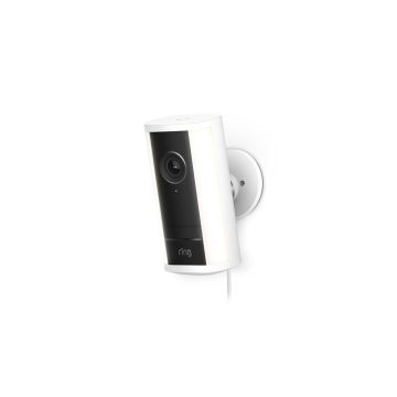 Ring Spotlight Cam Pro (newest model) 2nd Gen, Home or business security, Retinal 4K with wide-angle video, 10x Enhanced Zoom, and 600 Lumen Spotlights