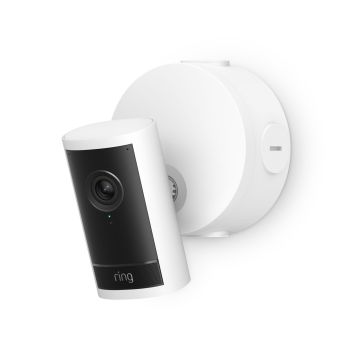 Ring Outdoor Camera Pro Power Over Ethernet (PoE), newest gen | Security Camera | Retinal 4K - White - B0DDQVWHL9