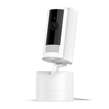 Ring Pan-Tilt Indoor Camera | HD Plug-In Security Camera 1080p Video, 360° Pan & 169° Tilt Coverage, Manual Privacy Cover, Two-Way Talk, Wifi, Works with Alexa