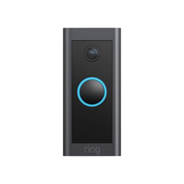 Ring Video Doorbell Wired B08LR34L9L - Black 