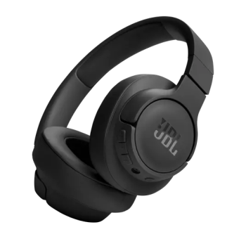 JBL Tune 720BT Wireless Over-Ear Headphones, Pure Bass Sound, Bluetooth 5.3, 76H Battery, Hands-Free Call, Multi-Point Connection, Foldable, Detachable Audio Cable