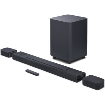 JBL Bar 1000 Pro 7.1.4 Channel Sound Bar with Wireless Subwoofer - Black