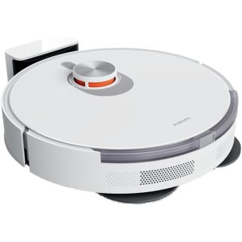 Xiaomi Robot Vacuum S20+,  Wet & Dry, Maximum 6000Pa Suction Power, 4 Liter Capacity, Smart Navigation System, All-in-One Station, Removable & Washable Cleaning Tray, Voice Control, White, C102, BHR8125EN