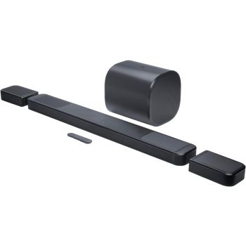 JBL BAR 1300MK2 11.1.4 Channel Soundbar with Detachable Wireless Surround Speakers, Dolby Atmos® & DTS:X, 2470W Max Power, 8” Dual-Driver Subwoofer, Bluetooth & Wi-Fi, HDMI eARC