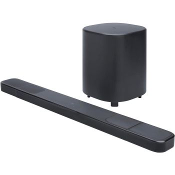 JBL Bar 1000MK2 7.1.4 Channel Soundbar with Detachable Wireless Speakers, 960W Output, Black