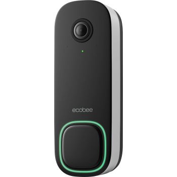 Ecobee Smart Doorbell Camera Wired - Black (EB-CAMSDB-01) 