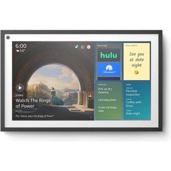 Echo Show 15 | Full HD 15.6" smart display with Alexa and Fire TV built in | Remote included
