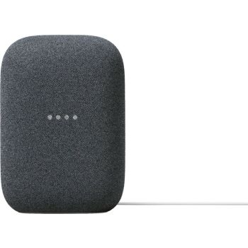 Google Nest Audio Wireless Bluetooth Speaker, Bluetooth 5.0 Audio Streaming, Dual Band Wi-Fi 5 Connectivity, Capacitive Touch Controls - Charcoal