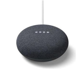 Google Nest Mini ( 2nd Generation ) Smart Speaker-Charcoal