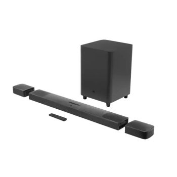 JBL BAR 9.1 True Wireless Surround 9.1 Channel Soundbar System with surround speakers and Dolby Atmos 820W - Black