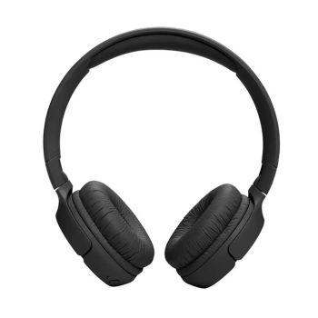 JBL Tune 520BT Wireless On-Ear Headphones, Pure Bass Sound, 57H Battery with Speed Charge, Hands-Free Call and Voice Aware, Multi-Point Connection, Lightweight and Foldable