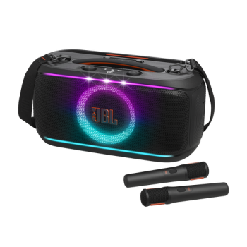 JBL PartyBox On The Go 2 With 2 Wireless Mics