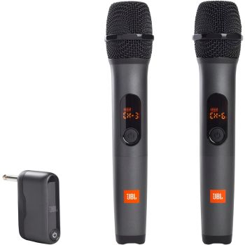 JBL Wireless Microphone Set 2 Pieces Wireless MIC with Receiver