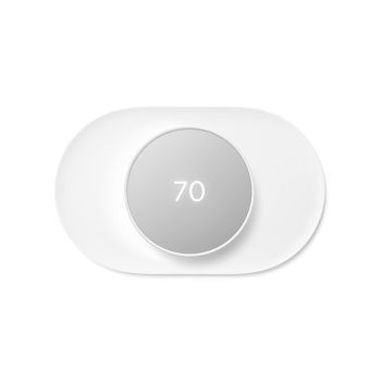 Google Nest GA01837-US Thermostat Trim Kit Snow
