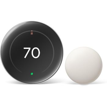 Google Nest Learning Thermostat 4th Generation With Nest Temperature Sensor 2nd Generation - TDRA Approved