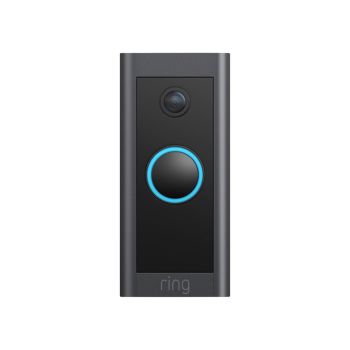Ring Wi-Fi Video Doorbell Wired B08CKHPP52 Black
