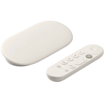 Google TV Streamer 4K - Fast Streaming Entertainment on Your TV with Voice Search Remote - Watch Movies, Shows, Live TV, and Netflix in 4K HDR - Smart Home Control - Porcelain