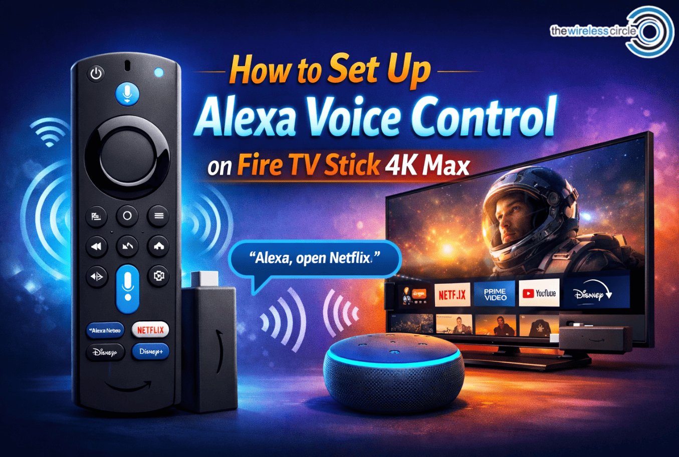 How to Set Up Alexa Voice Control on Fire TV Stick 4K Max